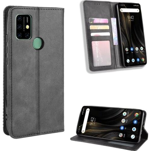 For Umidigi Power 3 Case Luxury Flip PU Leather Wallet Magnetic Adsorption ShockProof Case For Umidigi Power3 Phone Bags