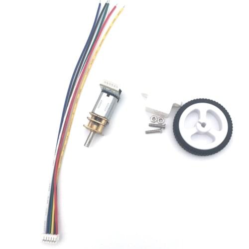 DC 6V Encoder Motor N20 Micro Speed Gear Motor 41-3000RPM Mini Metal Electric Gear Reducer Motor Brushless Reduction Gear Motor