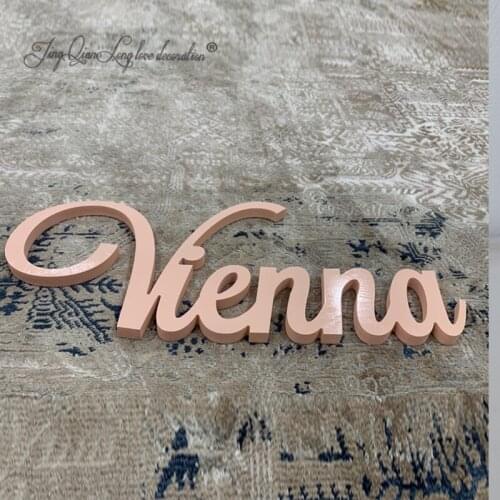 Personalized Baby Name Card Personalized Wedding Mirror Silver Name Card Birthday Party Decoration Baby Shower Background