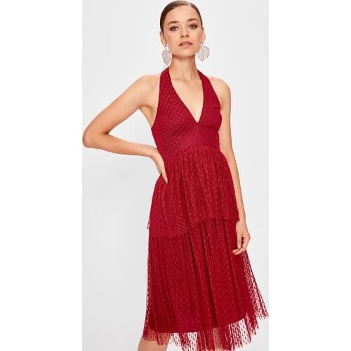 Trendyol Lace Detail Dress TPRSS19EL0566