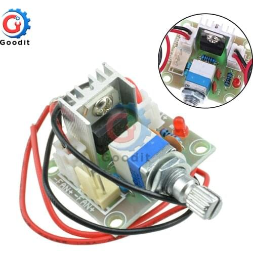 LM317 Speed Control Module Voltage Regulator Board DC Linear Converter Step Down Buck DC 3.25-15V To DC1.25V-13V