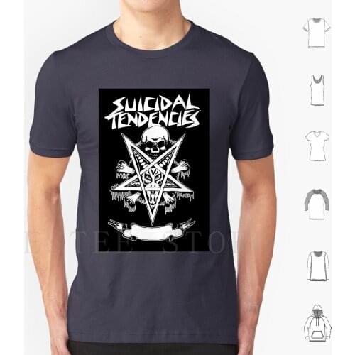 Best Trending New-Desingn T Shirt DIY Big Size 100% Cotton Suicidal Tendencies Logo Suicidal Tendencies Top Selling Suicidal