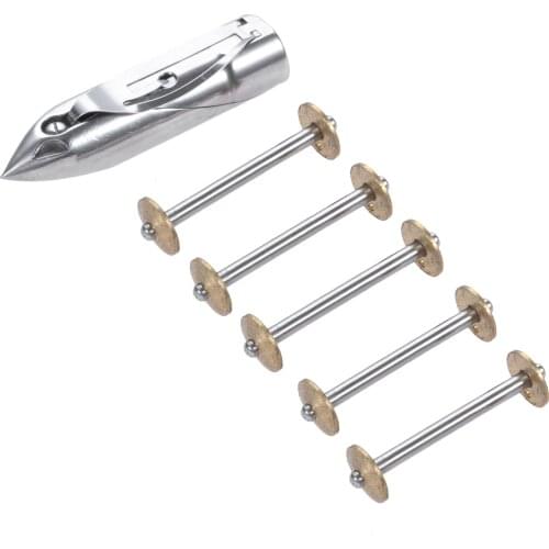 Hicello 6pcs/set Metal Shuttle Case+Bobbins 83505+8228 Multifunctional Cut Thread Stop Spin Sewing Machine Single 27,28,127&128