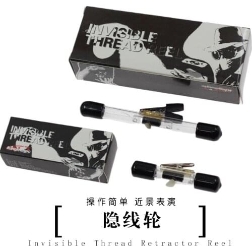 Mini(Small)/Large ITR Invisible Thread Retractor Reel Magic Tricks props Street Floating Magician Props,Accessories,Gimmick