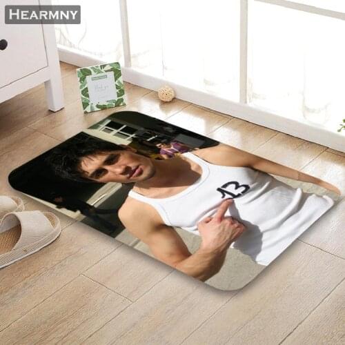 HEARMNY New Arrival Doormat Dima Bilan Home Mat Machine Made Anti Slip Carpet Living Room/Hallway Bath Mat For Kids Gift