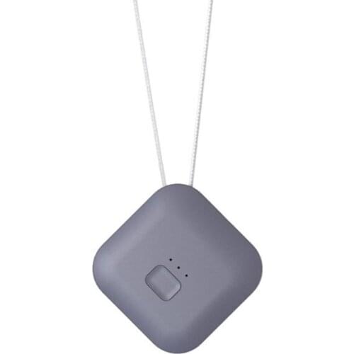 Air Purifier USB Portable Personal Wearable Necklace Negative Ionizer Anion Air Freshener