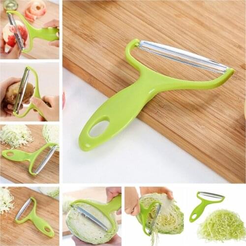 Cooking Tools Wide Mouth Peeler Vegetables Fruit Stainless Steel Knife Cabbage Graters Salad Potato Slicer Kitchen Accessories