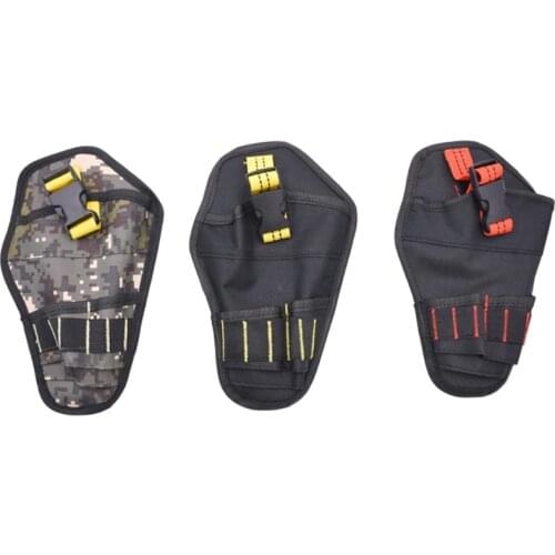 W3JE Professional Electric Tool Pouch Shoulder Tool Carrier with Multiple Pockets Tool Organizer for Electricians Tools