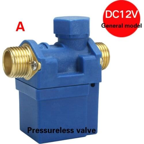 Universal water valve fittings DC12V Automatic water inlet electromagnetic switch control valve