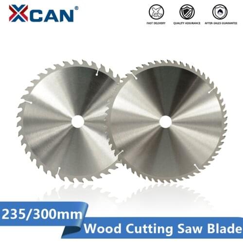XCAN Wood Cutting Disc 235 300mm Carbide Tipped Wood Blade 24 40 48 60 Teeth TCT Circular Saw Blade for Wood Saw Disc
