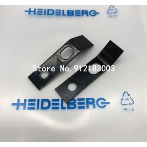 10 Pieces Gripper Pads Heidelberg Gto52 Sm52 Machine Size 53x13mm With Rubber Tip 14.875.001f