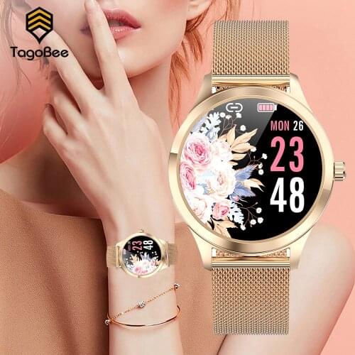Tagobee Smart Watch Women 2021 Smartwatch IP68 Waterproof Real-time Activity Tracker Heart Rate Monitor Blood Pressure Clock