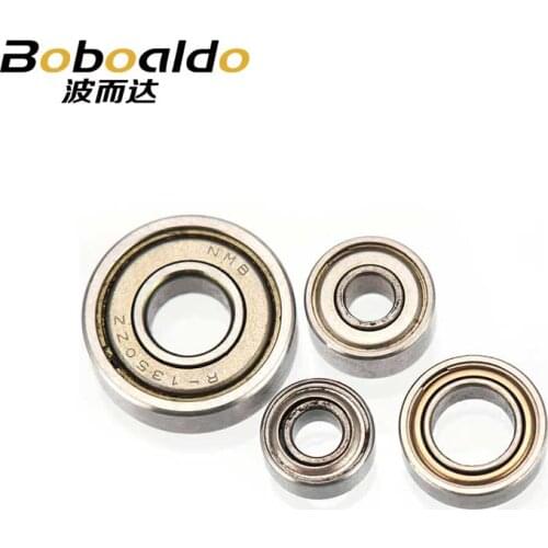 4pc/set 3x7 3x8 5x9 5x12 1/4 Trimming Cutter Bearing for Woodworking Cutter Trimming Milling Router Bit Tool Accessories