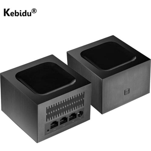 AC1200 Dual-band 1200Mbps Mesh Router Whole-Home Mesh Wi-Fi System 2.4G/5.0GHz WiFi Wireless Router WLAN 802.11ac Easy Set Up