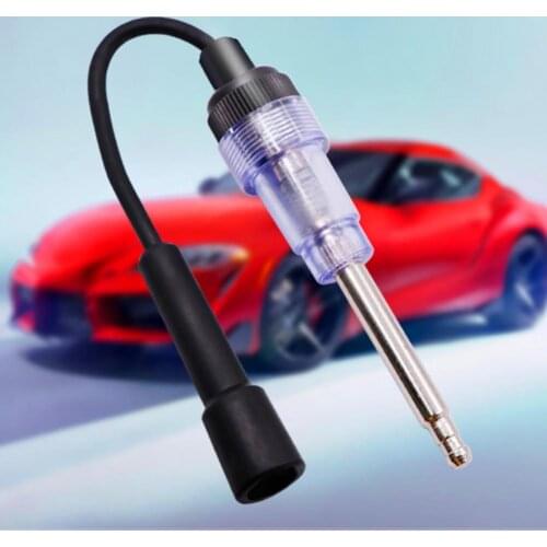 Car Stable Ignition Diagnostic Tester Spark Plug Tester Accurate High Voltage Resistance Metal Car Check Pen Tool Universal Tool
