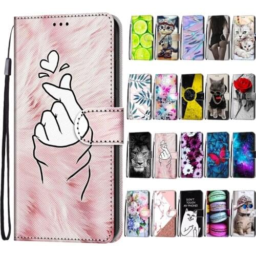 For nokia 5.3 ta-1223 ta-1234 ta-1227 ta-1229 case leather magnetic funda for nokia c2 3 5 2.3 case etui flip stand protect case