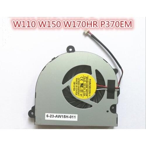 SSEA New CPU Cooling Fan for Clevo W110 W110ER W150 W150HRM W170 W170HR i7 P370 P370EM P/N 6-23-AW15H-010 DFS551205GQ0T