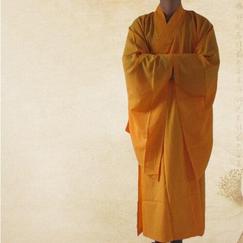 Buddhist monk robes chinese shaolin monk clothing new design buddhist monk clothing buddhist monk costume AA431