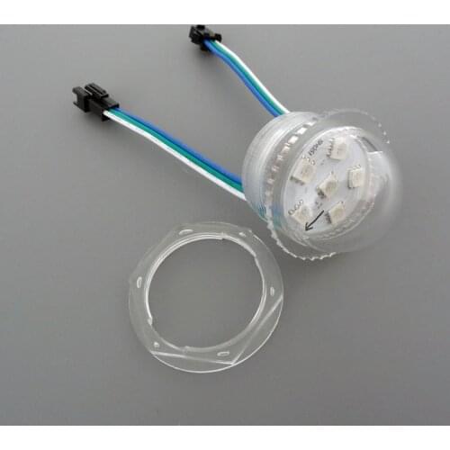 12V 35mm 6LEDs UCS1903 RGB Pixel LED Module Light Source Addressable SMD 5050 Digital Bulb Lightbox TV Waterproof Amusement Lamp