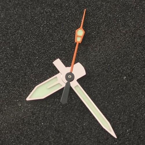 Heimdallr Watch Parts Rose Golden Luminous Watch Hand Suitable For SKX007/SBBN NH35A/NH36A Automatic Movement