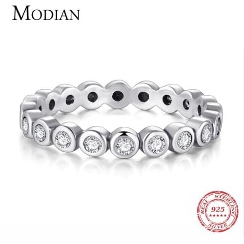 Top Quality Luxury Original Real Solid 925 Sterling Silver Starshine Finger Ring Authentic Jewelry For Women Wedding Gift