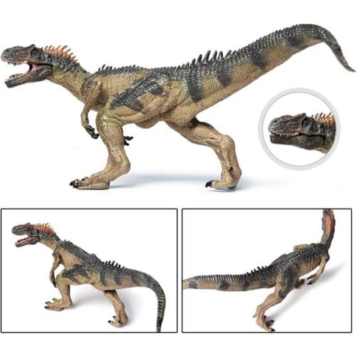 Kids Realistic Dinosaurs Allosaurus Figure Jurassic Animal Prehistoric Model For Kids Children Toy Gift Q5S2