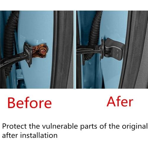 For Mazda CX-3 CX3 2017 2018 2019 2020 4pcs/set Car Body Door Lock Key Plastic Buckle Limit Device Trim Car Decoration