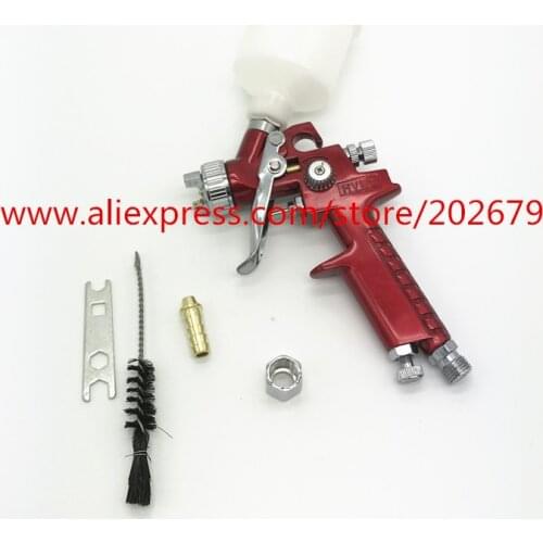 Hot Sale 0.8MM Nozzle H-2000 Professional HVLP Spray Gun Mini Air Paint Spray Guns Airbrush For Painting Car Aerograph