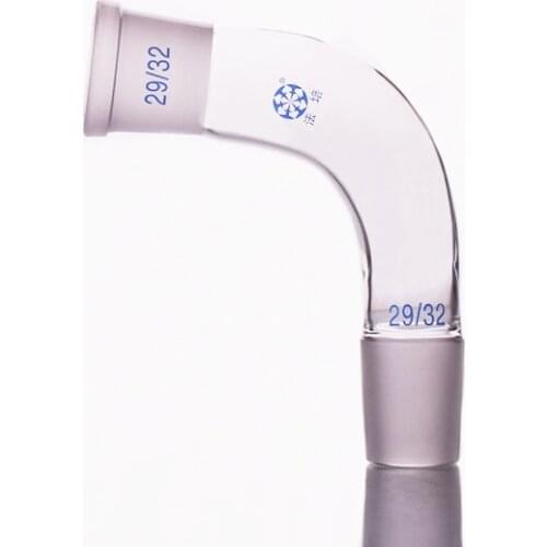 105 degree elbow,Female 29/32,Male 29/32,Standard mouth receiving tube,Frosted tail