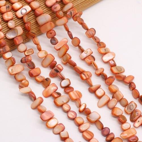 New Natural Shell Beads Irregular Freeform Shell Beads For Making DIY Jewelry Necklace Bracelet 8x15-10x20mm Length 80cm