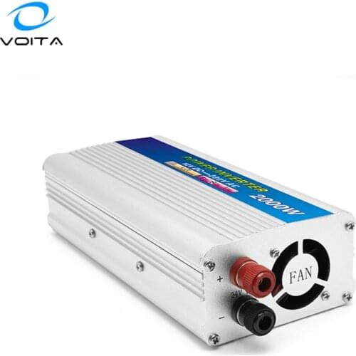 2000W 12V 24V To 220V Car Power Inverter Converter Charger Adapter Dual USB Voltage Transformer Modified Sine Wave