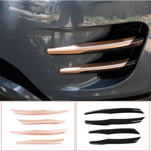 ABS Car Front Fog Lamp Frame Exterior Decoration Trim for Land Rover Range Rover Evoque L551 2020 Car Accessories