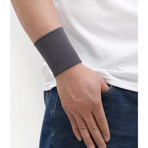 Summer cold wristband unisex thin breathable cover scar tattoo sports yoga basketball wrist sleeve