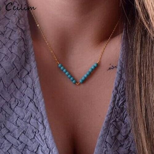 Multistyle Choker Necklace Women Bohemian Link Chain Chokers Jewlery Handmade Layer Beads Necklace 2019 New