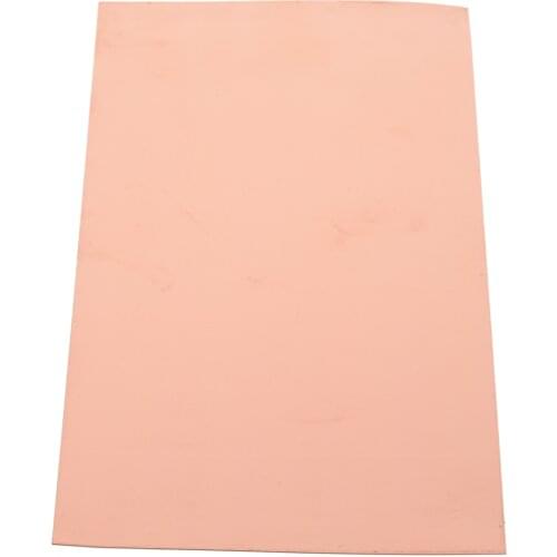 1pc 99.9% Pure Copper Sheet 100*200*0.5MM Cu Metal Plate Foil Panel Thermal stability Pads