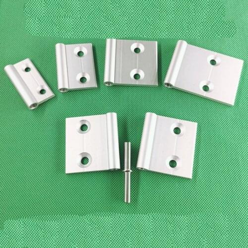 2020 3030 4040 4545 5050 6060 Built-in Removable Aluminum Profile Hinge