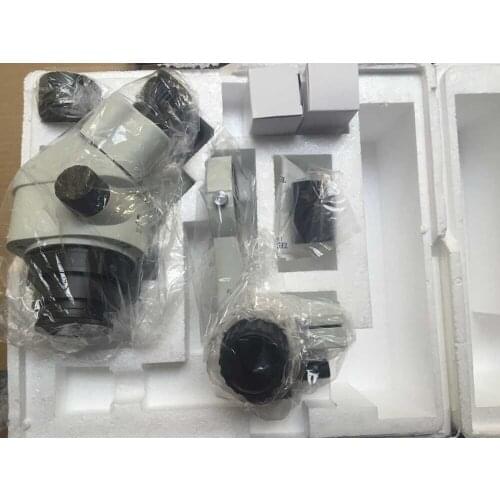 Promotion 7X-45X Stereo Microscope with lens and stand high quality microscope for jewelers