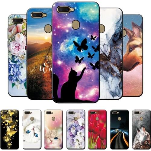 Case For OPPO A5S Case OPPO A5S TPU Fashion Phone Case For OPPO A5S A5 S A 5S Soft Silicone Phone Back Cover For OPPO A5S Fundas