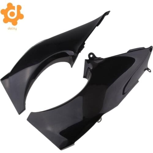 Dolity Left & Right Air Duct Tube Cover Fairing For Kawasaki Ninja ZX12R 2000 2001 Motorcycle Accessories