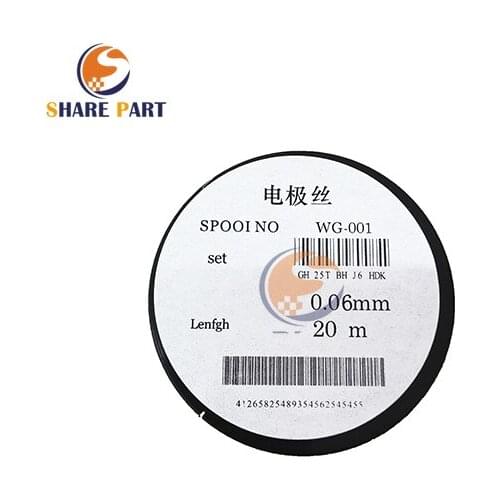 1Roll 0.1mm/0.08mm/0.06mm Electrode Wire 20Meters/Roll For copier Kyocera Canon Xerox Brother EPSON Ricoh Lexmark Fujitsu Dell