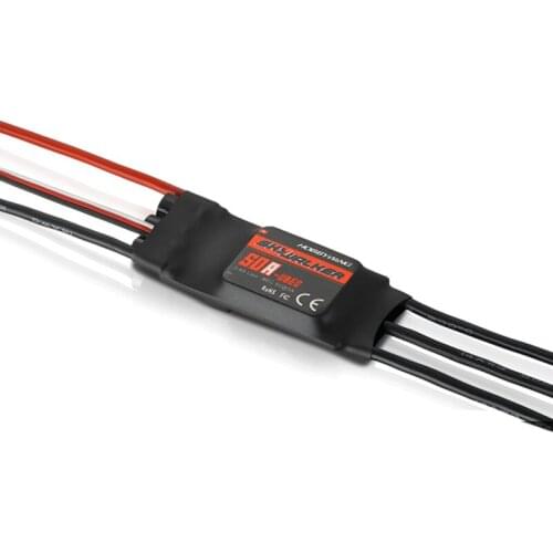 HOBBYWING SKYWALKER 50A UBEC 5V/5A Brushless ESC 2-4S for RC Multirotor Airplane Fixed-Wing Drone DIY Parts
