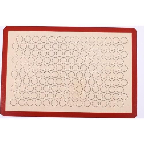 40X60cm Silica Gel Fiberglass Baking Mat Macaron Pad Food Grade Multifunctional Silicone Pad Is Not Easy To Stick Fondant