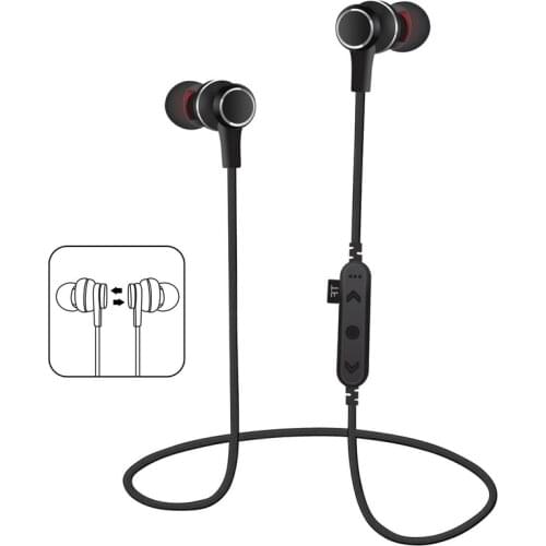 KPHRTEK MS-T12 Bluetooth Earphone Wireless earphones Bluetooth Headset sports in-ear earphones Magnetic wireless With Mic
