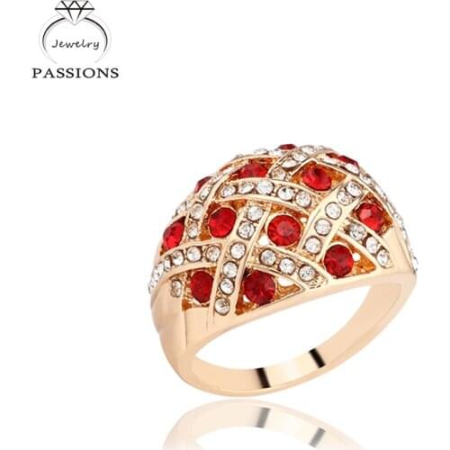 Женские золотые кольца Lynne China At AliExpress