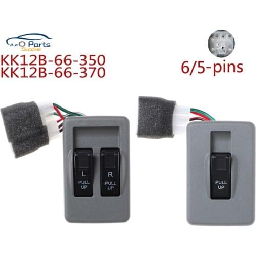 A pair KK12B-66-350 KK12B-66-370 For Kia Pride Front Left/Right Electric Power Window Master Switch FL/FR KK12B66350 KK12B66370