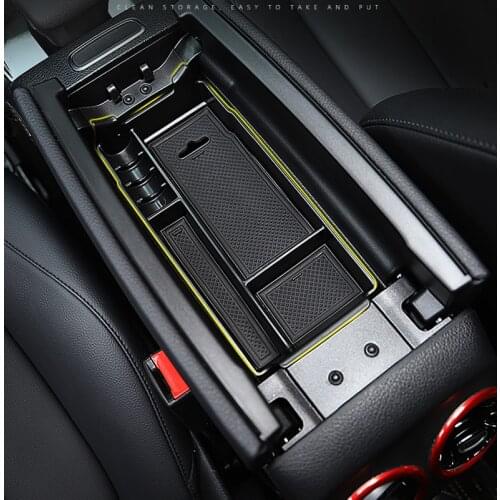 For Mercedes benz A Class W177 A180 A200 2019 Car Interior Center Console Armrest Storage Box For B GLB Class W247 X247 2020
