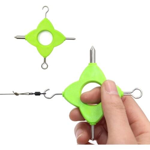 Portable 4-in-1 Ice Fishing Puller Knotter Multi-Purpose Knottting Tools
