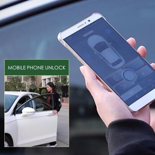 3-5M APP Bluetooth Keyless Entry Automatic Trunk Opening Smart Key Car Alarm System with mobile phone