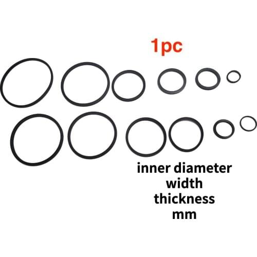 1pc idle tire wheel belt loop Idler rubber ring for cassette deck recorder tape stereo audio player 6-27mm square