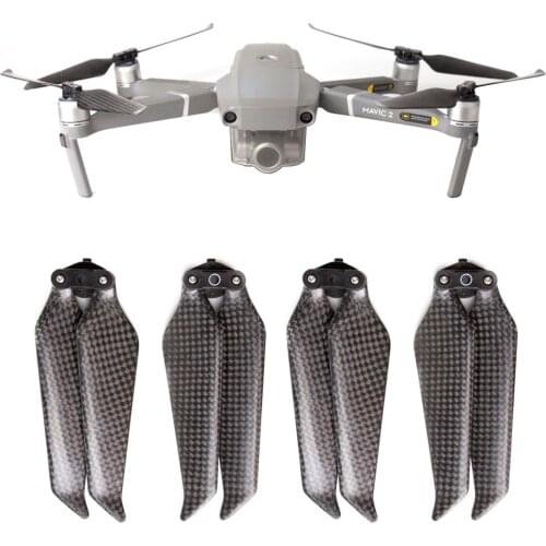 2 pairs 8743F Propellers Carbon Fiber 8743 Quick Release Props for DJI MAVIC 2 Pro Mavic 2 Zoom Low Noise Propeller Blades